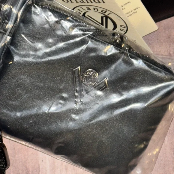 Valentino Orlandi Black Crossbody Bag with Studs - Picture 4 of 11